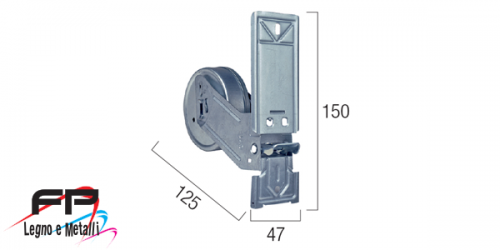 Avvolgitore interasse 125